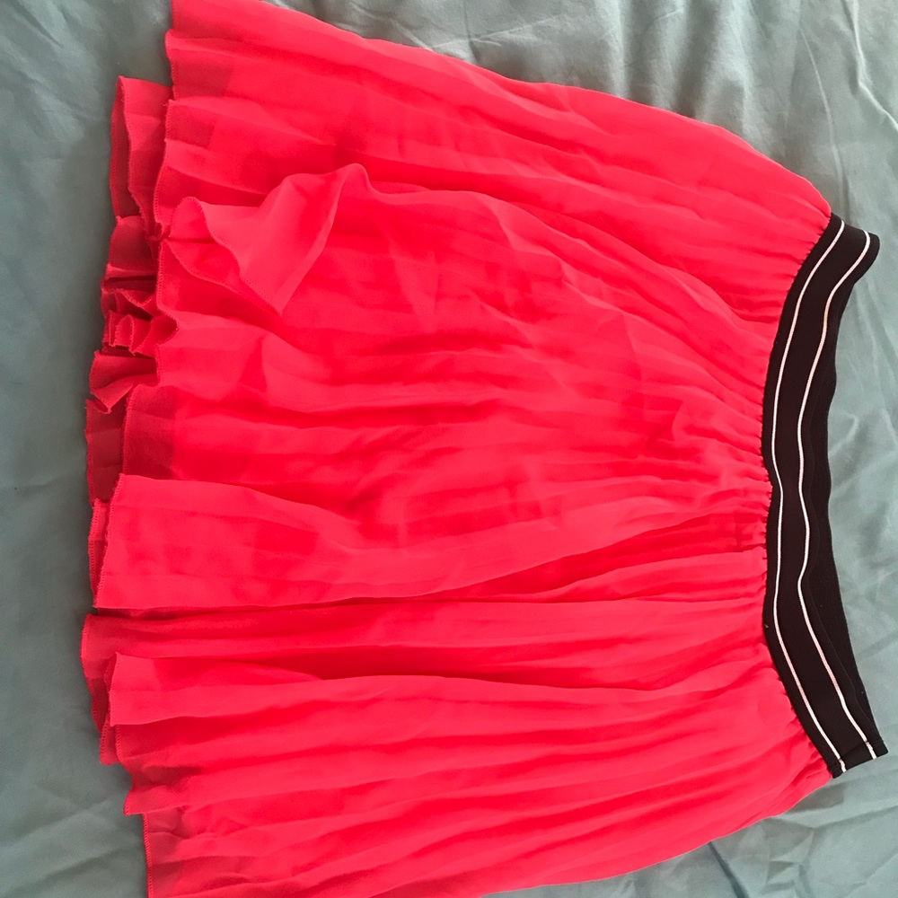Hot Pink  pleaded skirt by Bongo